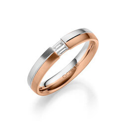 Elegant Tension Engagement Rings