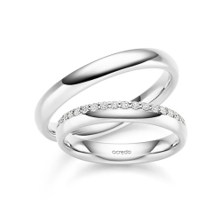 White Gold Wedding Rings & Bands | acredo